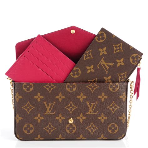 louis vuitton felicie pochette fashionphile|Louis Vuitton monogram pochette.